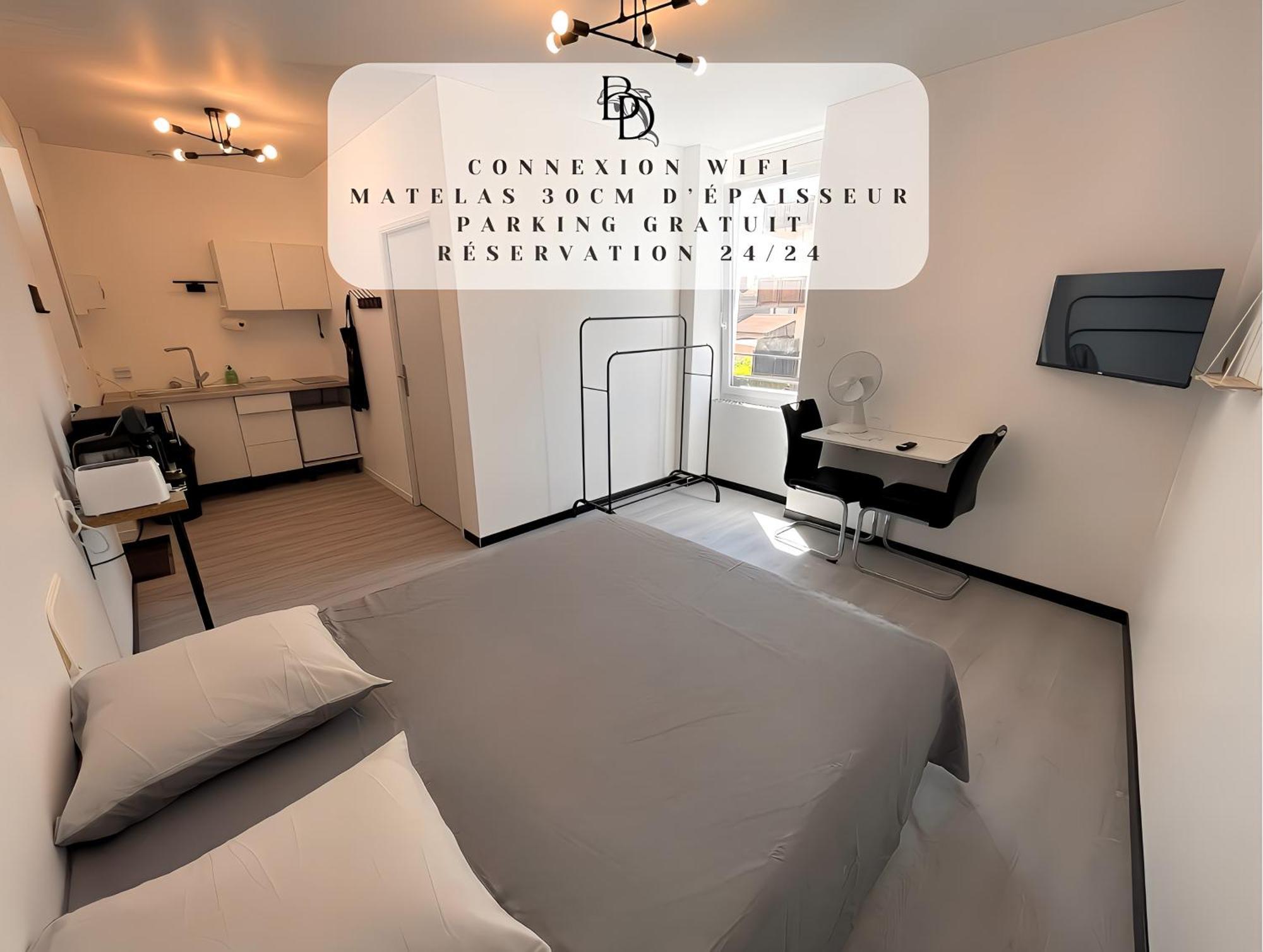 Studio B2 20M2 Cosy 5Min A Pied Des Gares Ροάν Εξωτερικό φωτογραφία